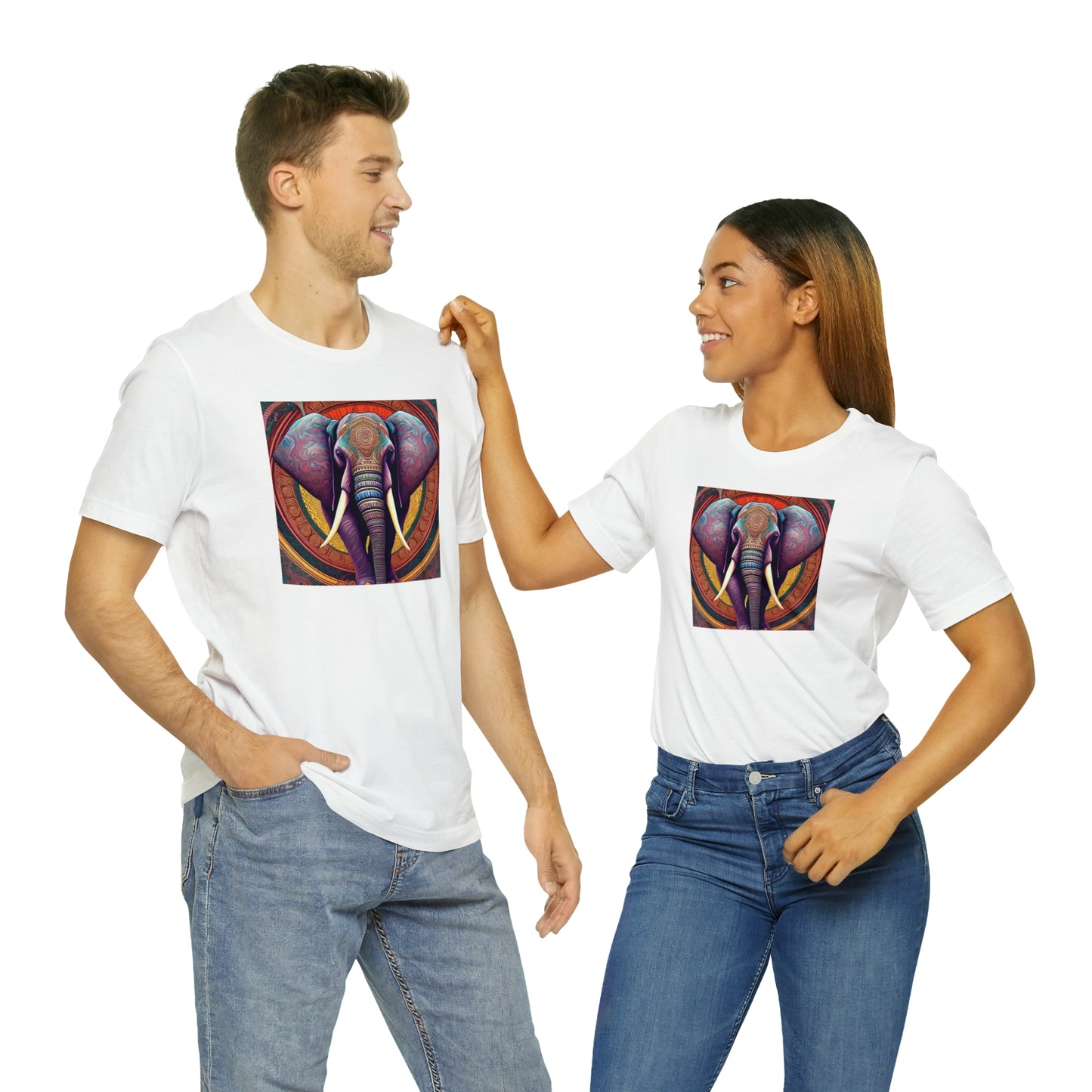 Mandala Elephant Tee