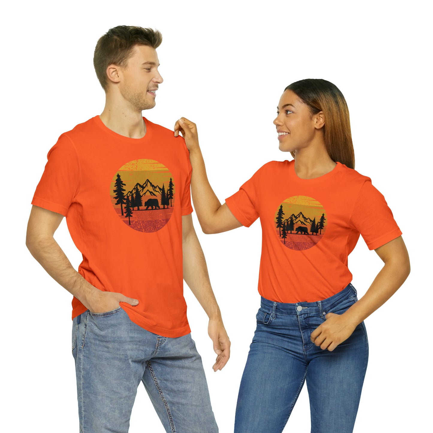 Sunset Bear Tee
