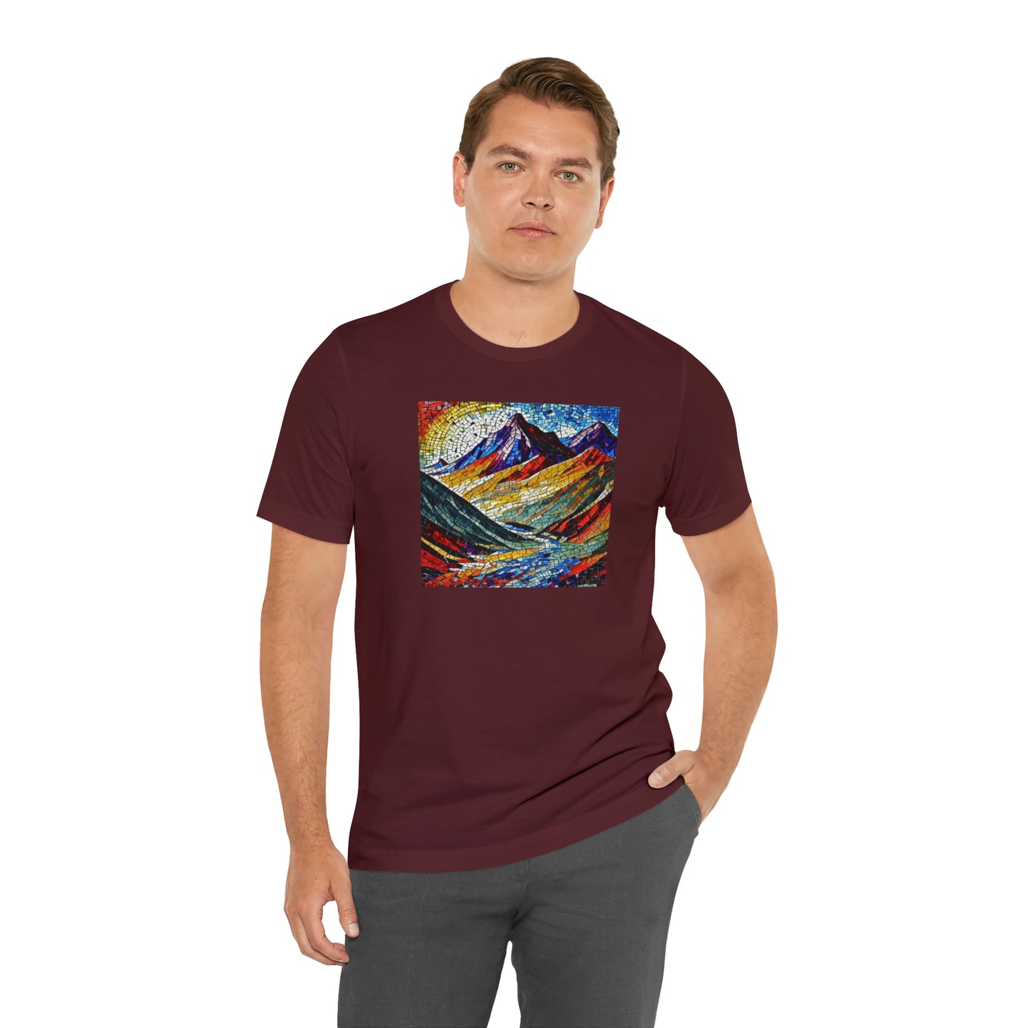 Mosaic Mountains Tee