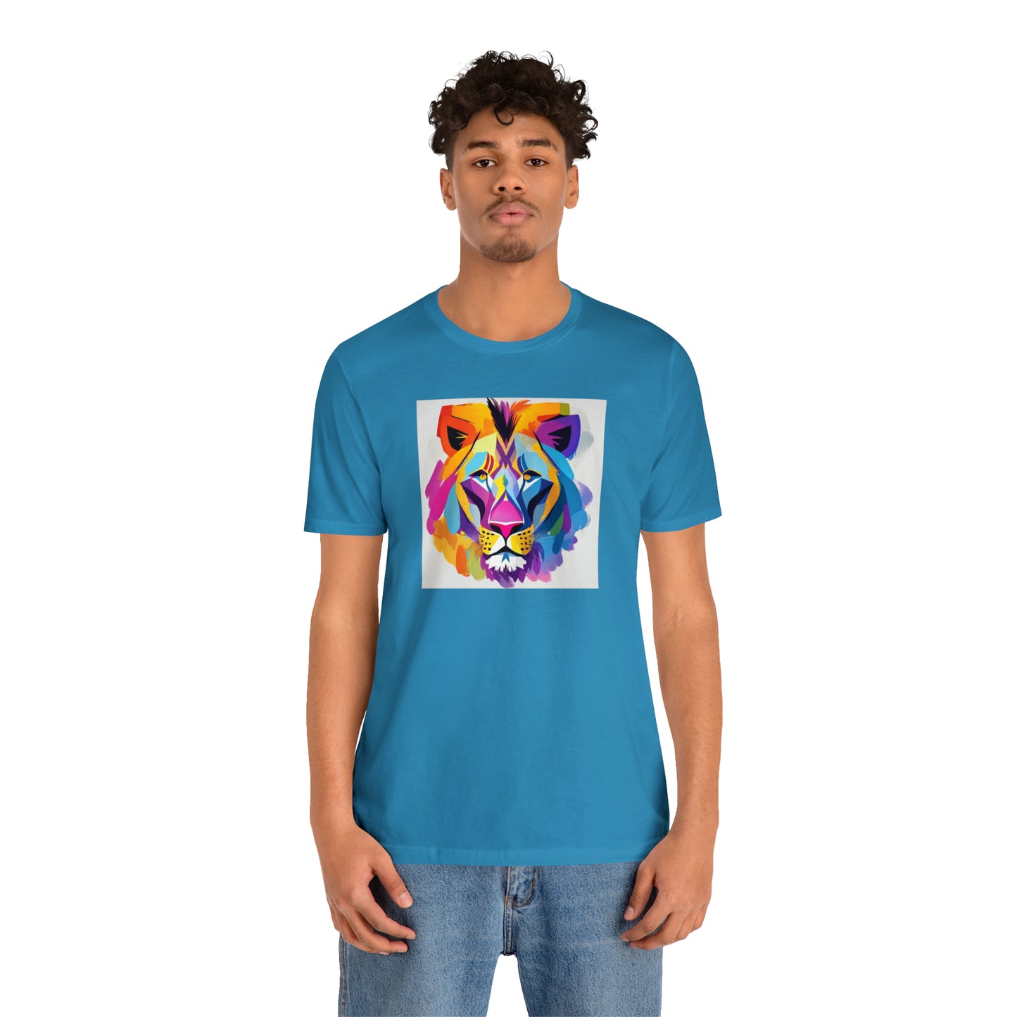 Lion Color Block Tee