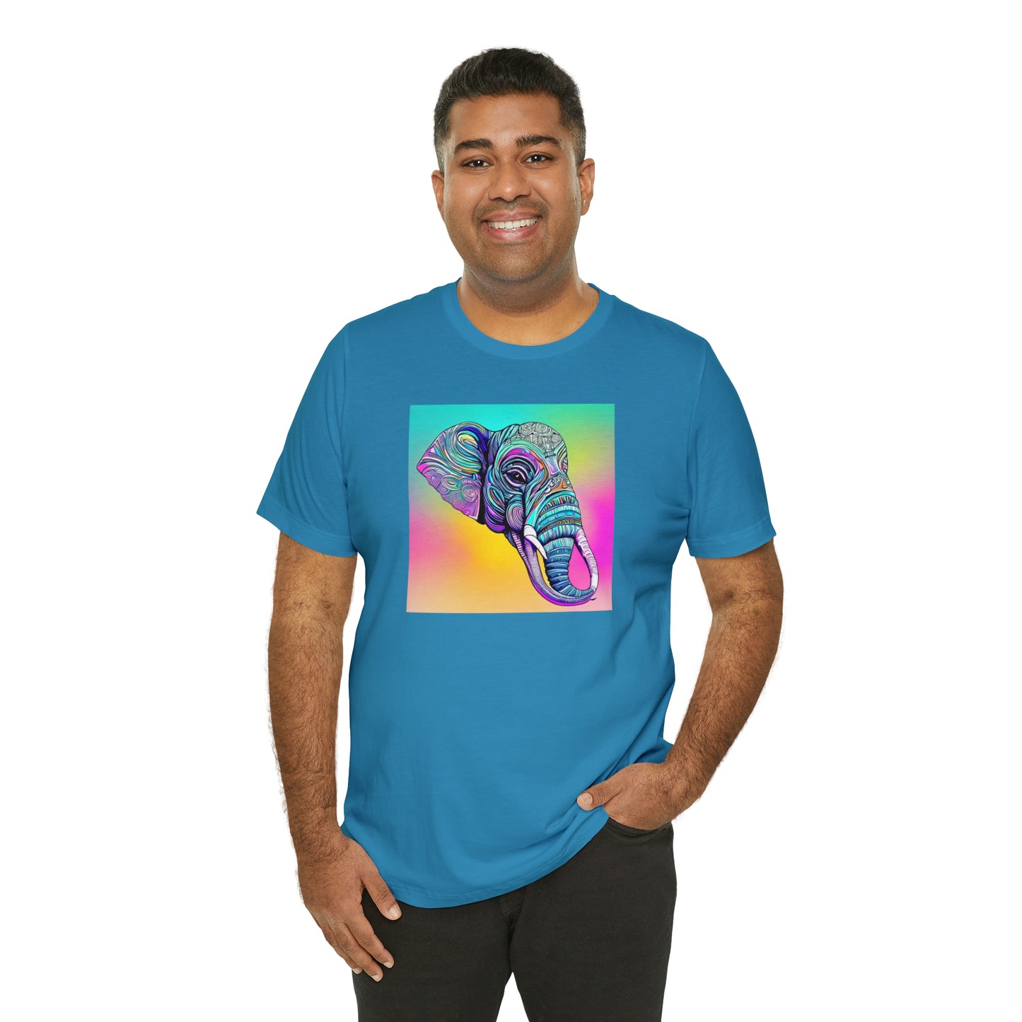 Hypnotic Elephant Head Tee
