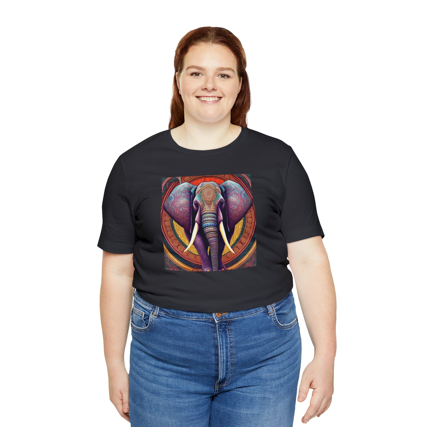 Mandala Elephant Tee