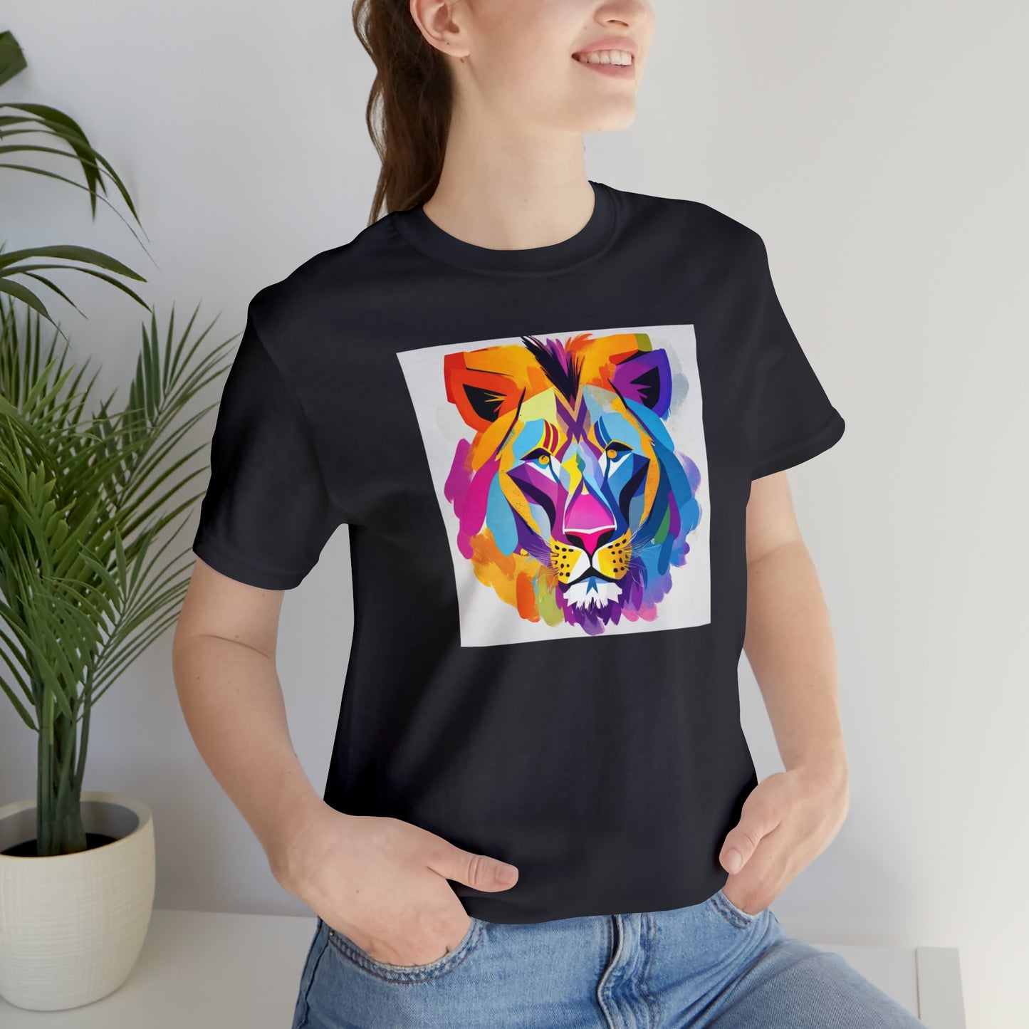 Lion Color Block Tee