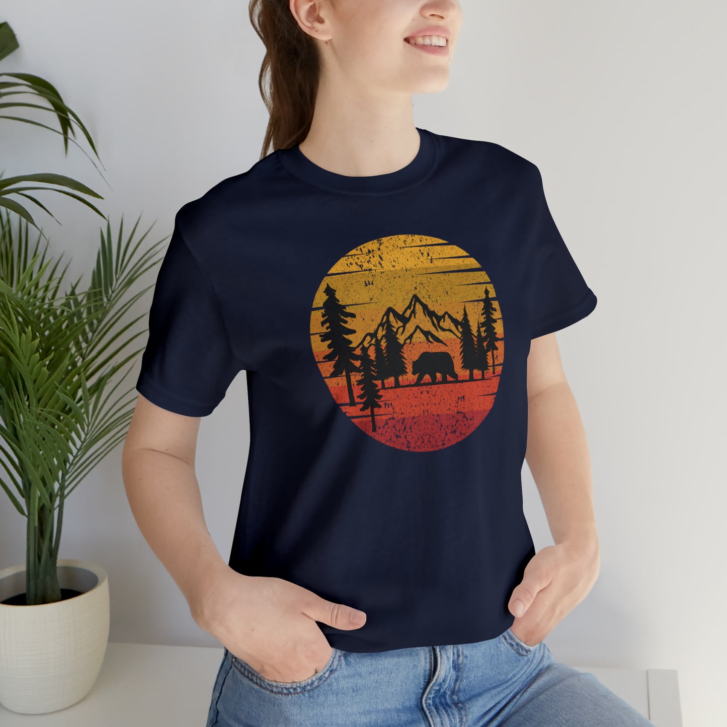 Sunset Bear Tee