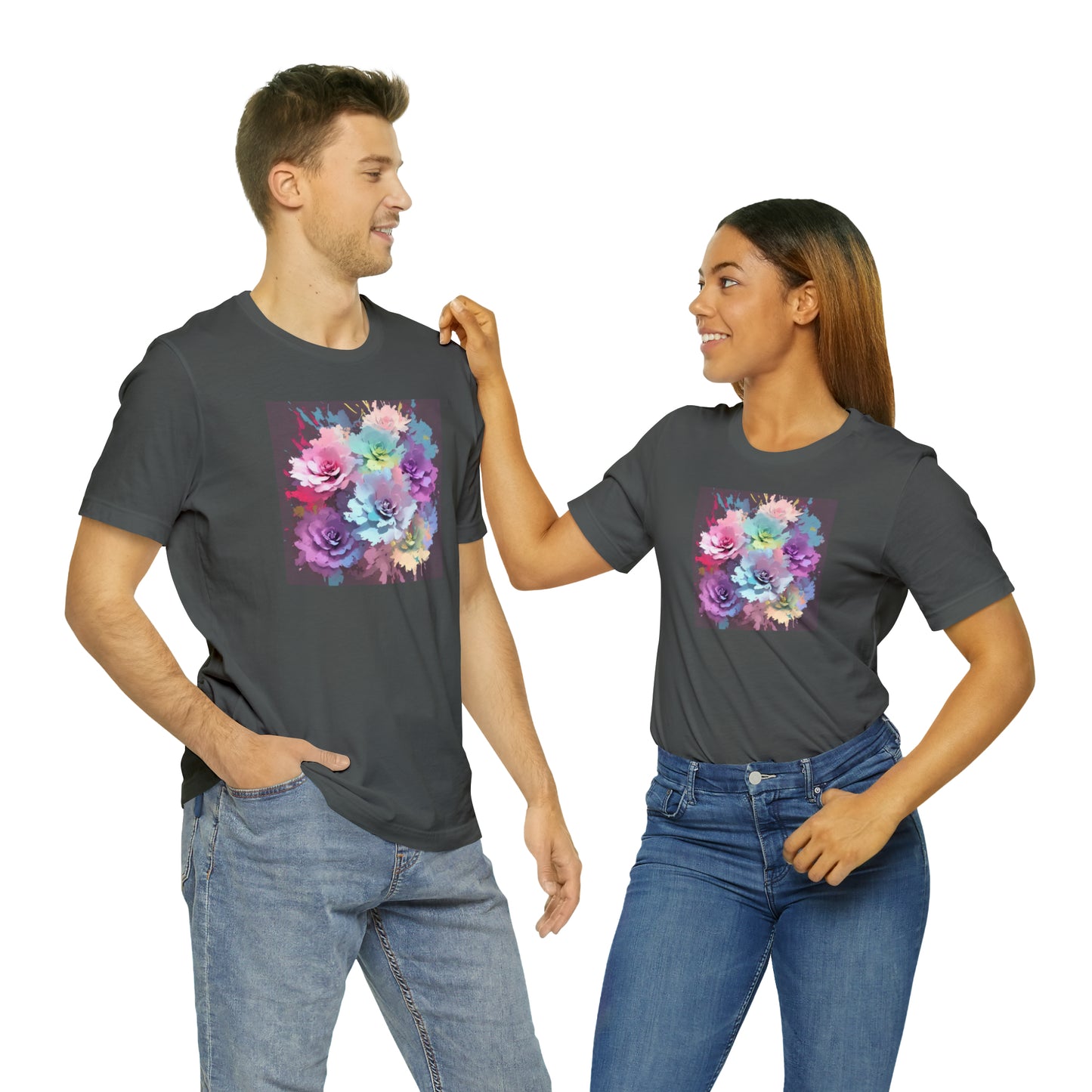 Watercolor Flowers Tee
