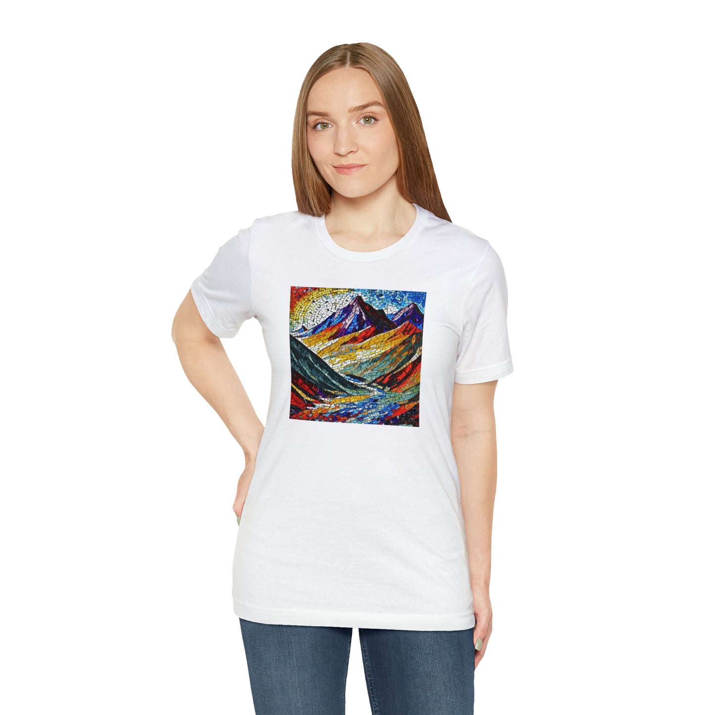 Mosaic Mountains Tee