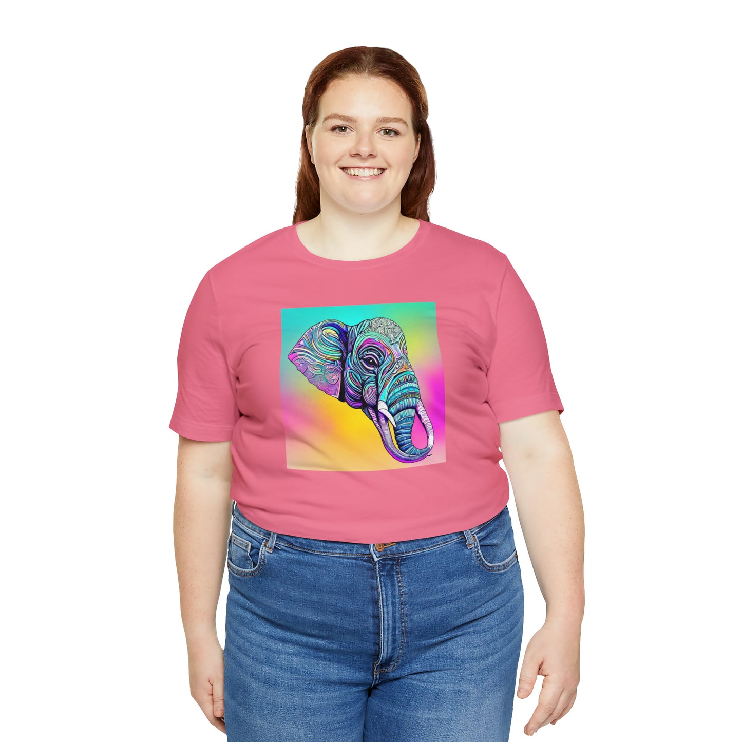 Hypnotic Elephant Head Tee