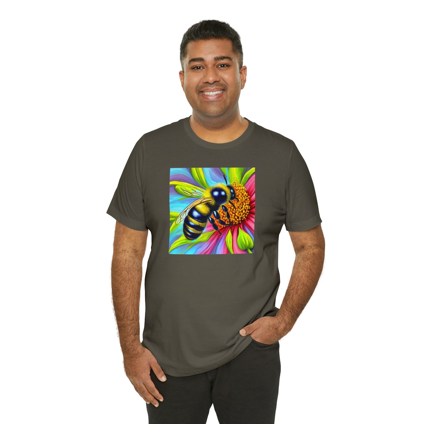 Floral Bee Tee