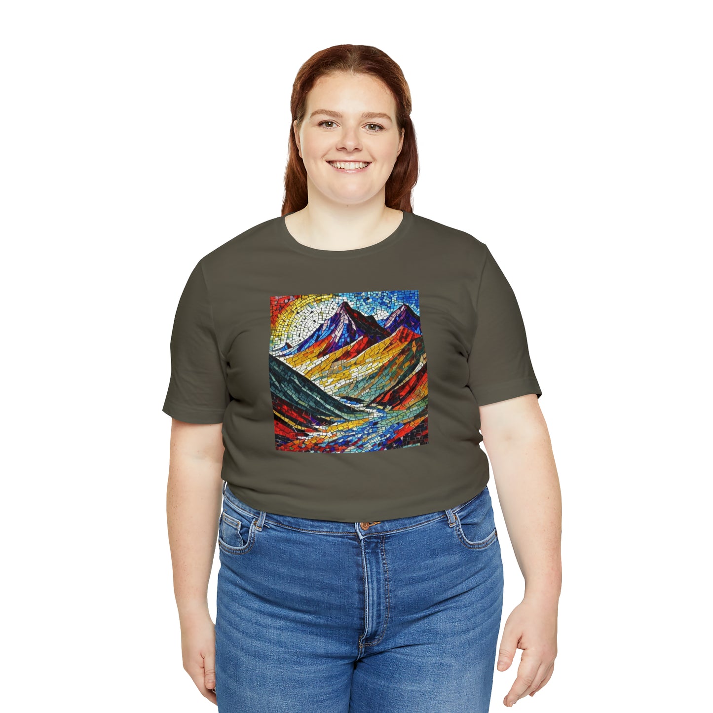 Mosaic Mountains Tee