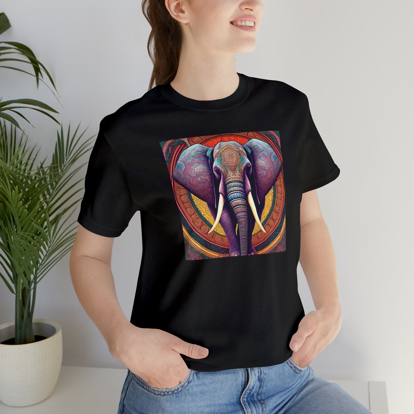 Mandala Elephant Tee