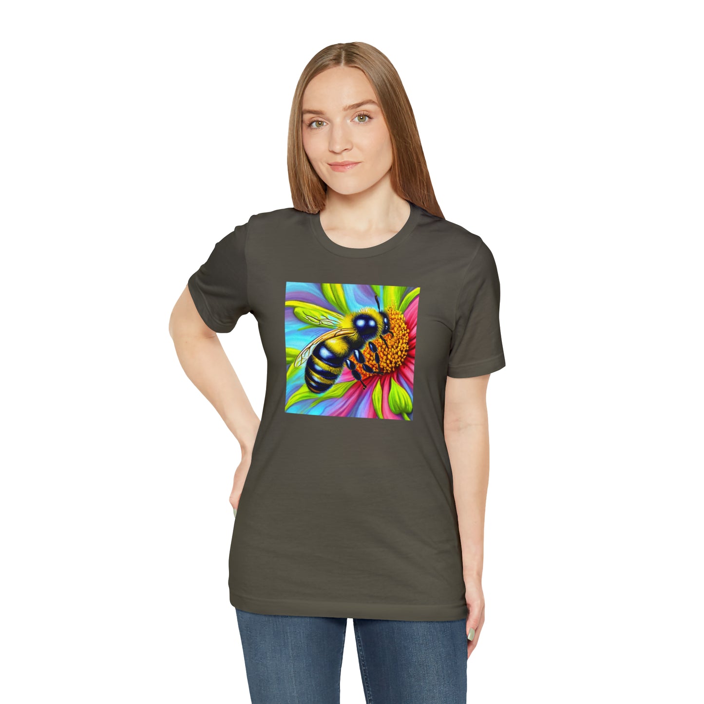 Floral Bee Tee