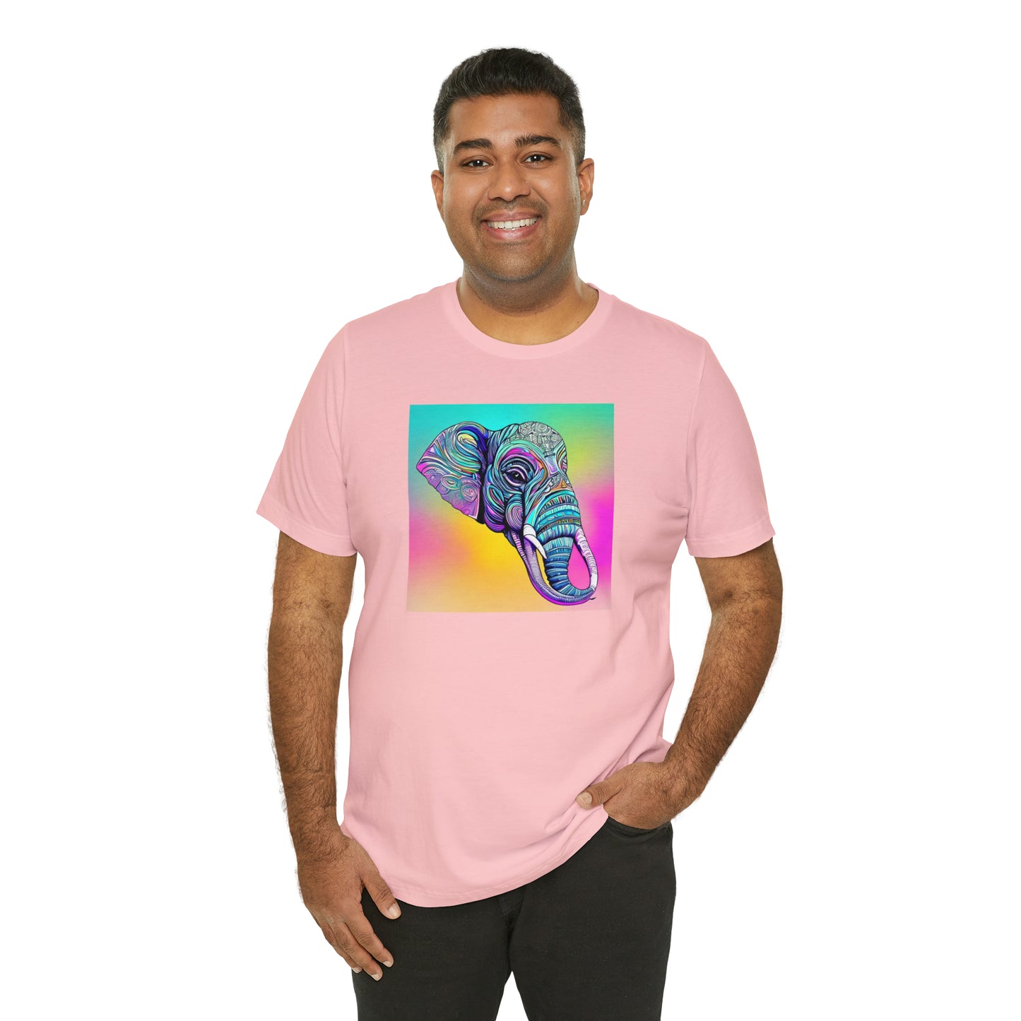Hypnotic Elephant Head Tee