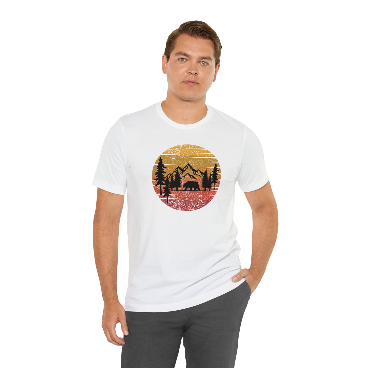 Sunset Bear Tee