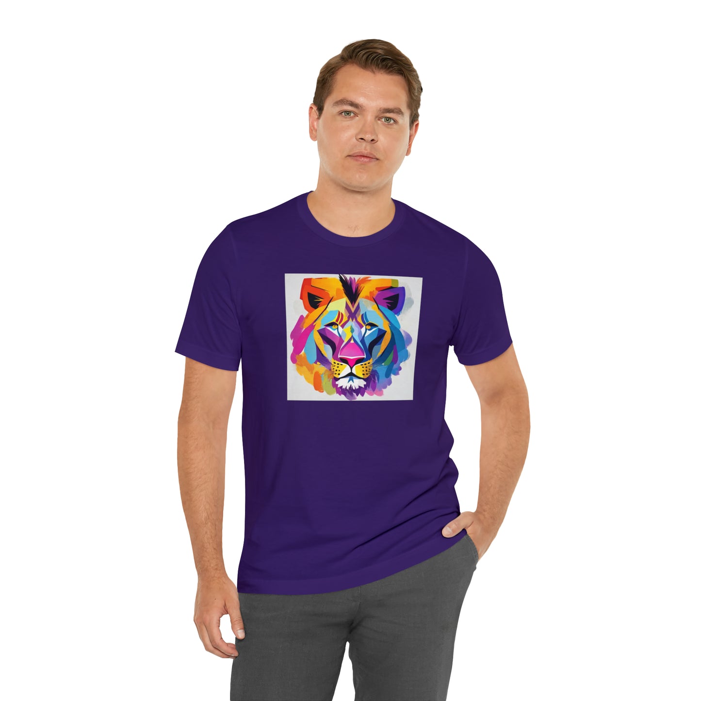 Lion Color Block Tee