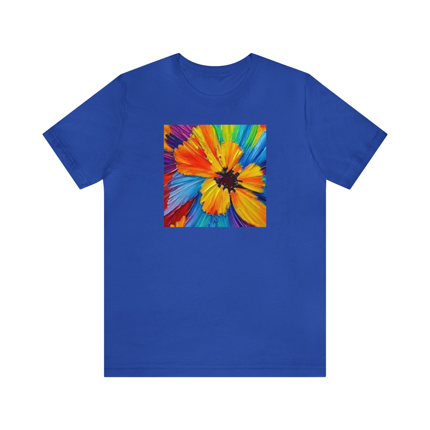 Oil Painted Flower Tee