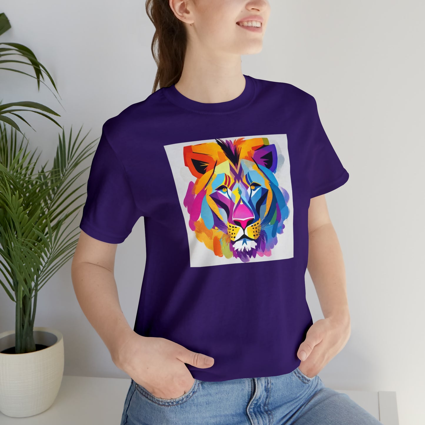 Lion Color Block Tee