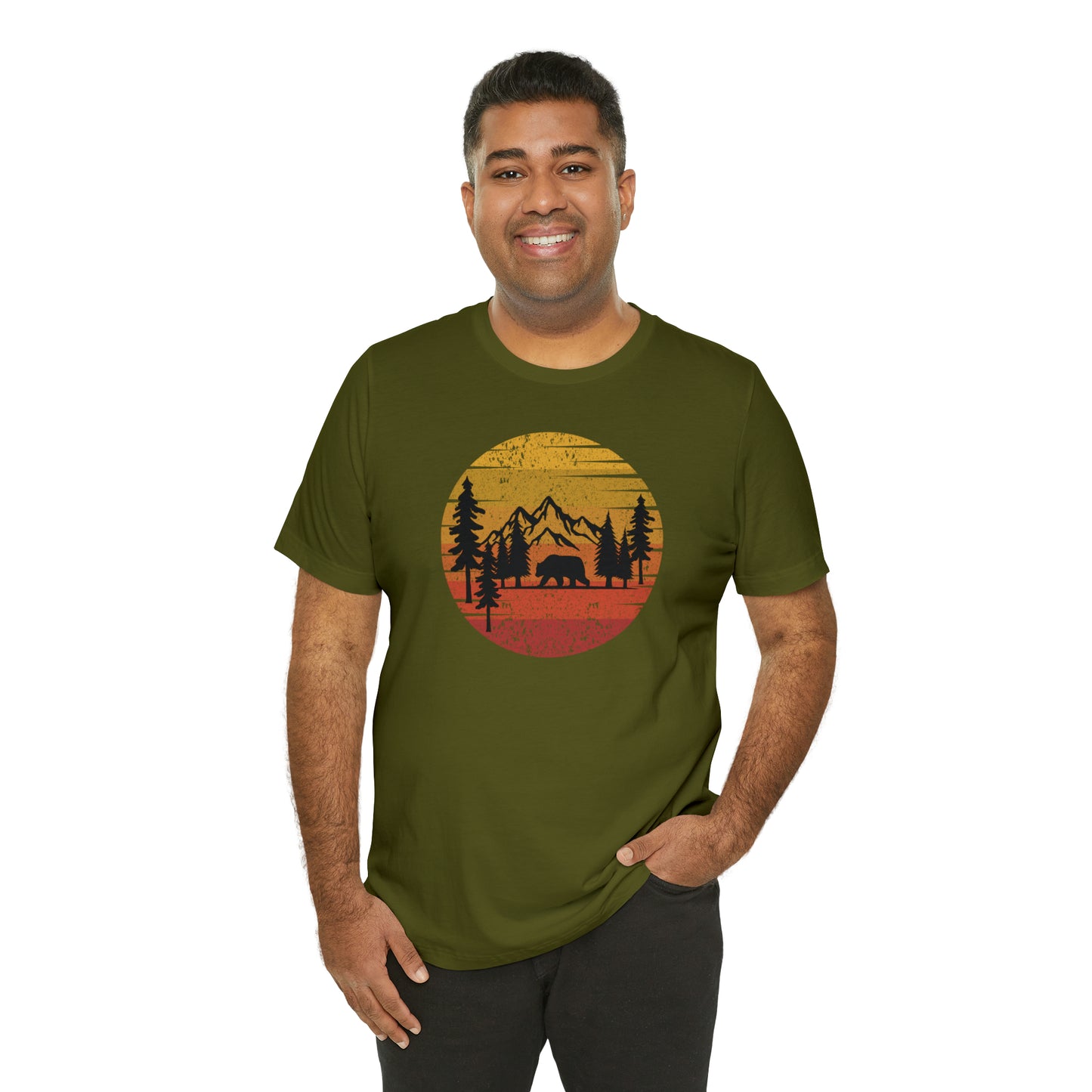 Sunset Bear Tee
