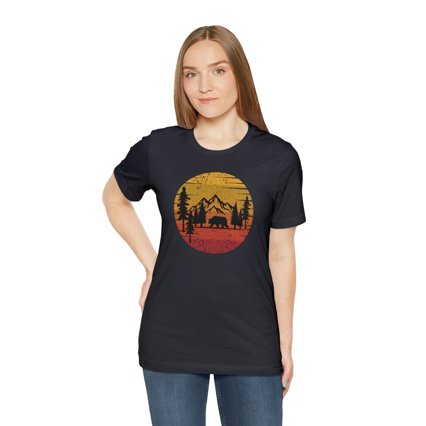 Sunset Bear Tee