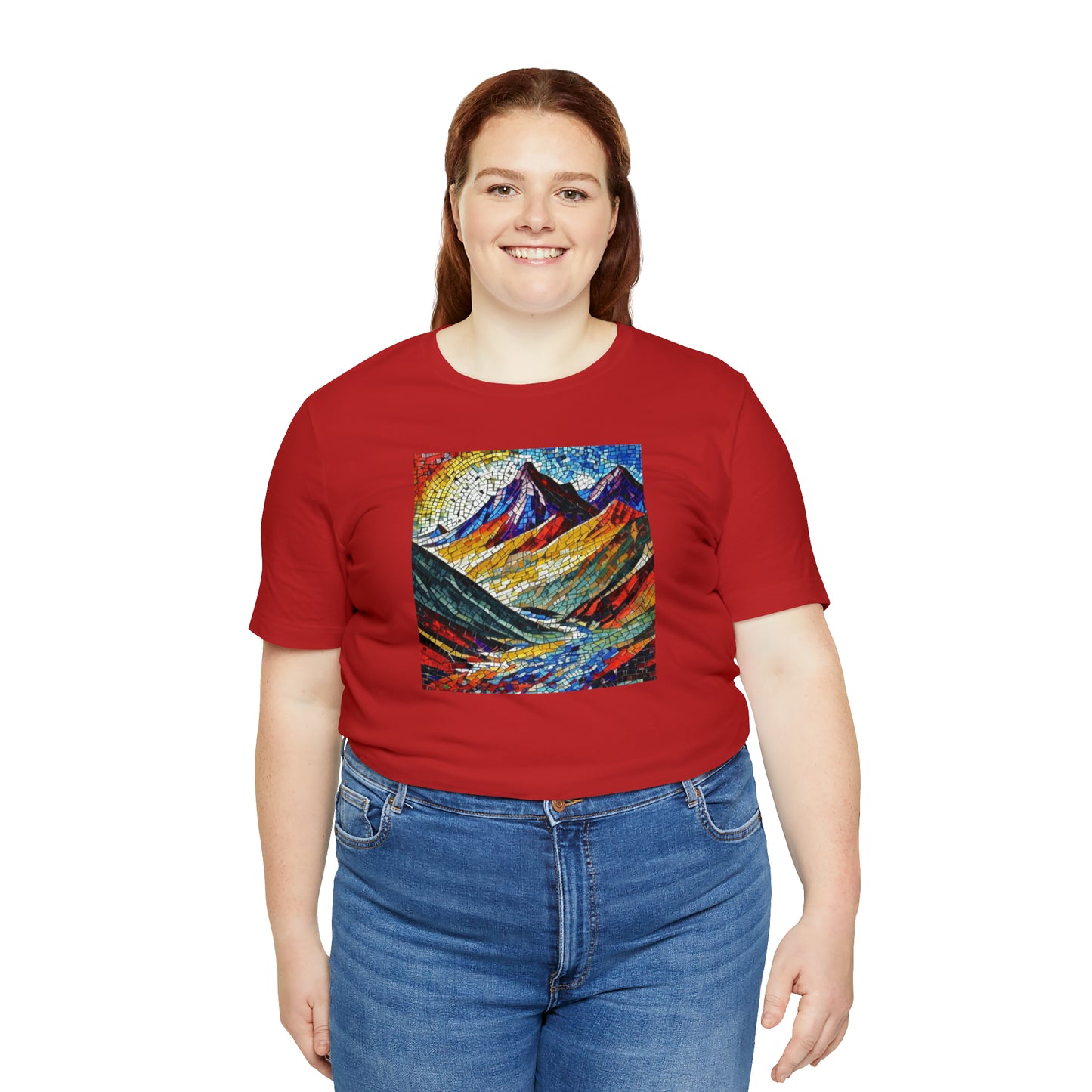 Mosaic Mountains Tee