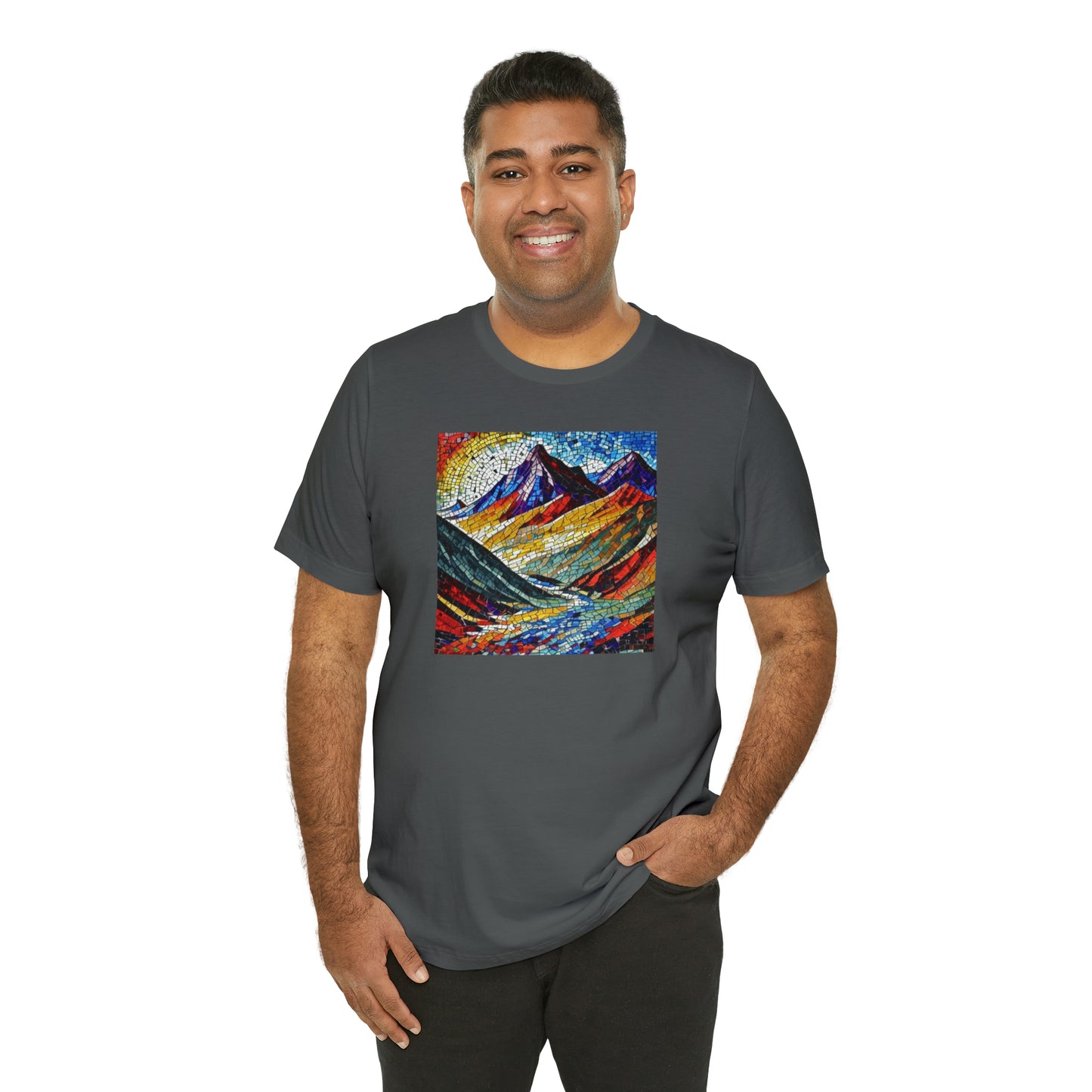 Mosaic Mountains Tee