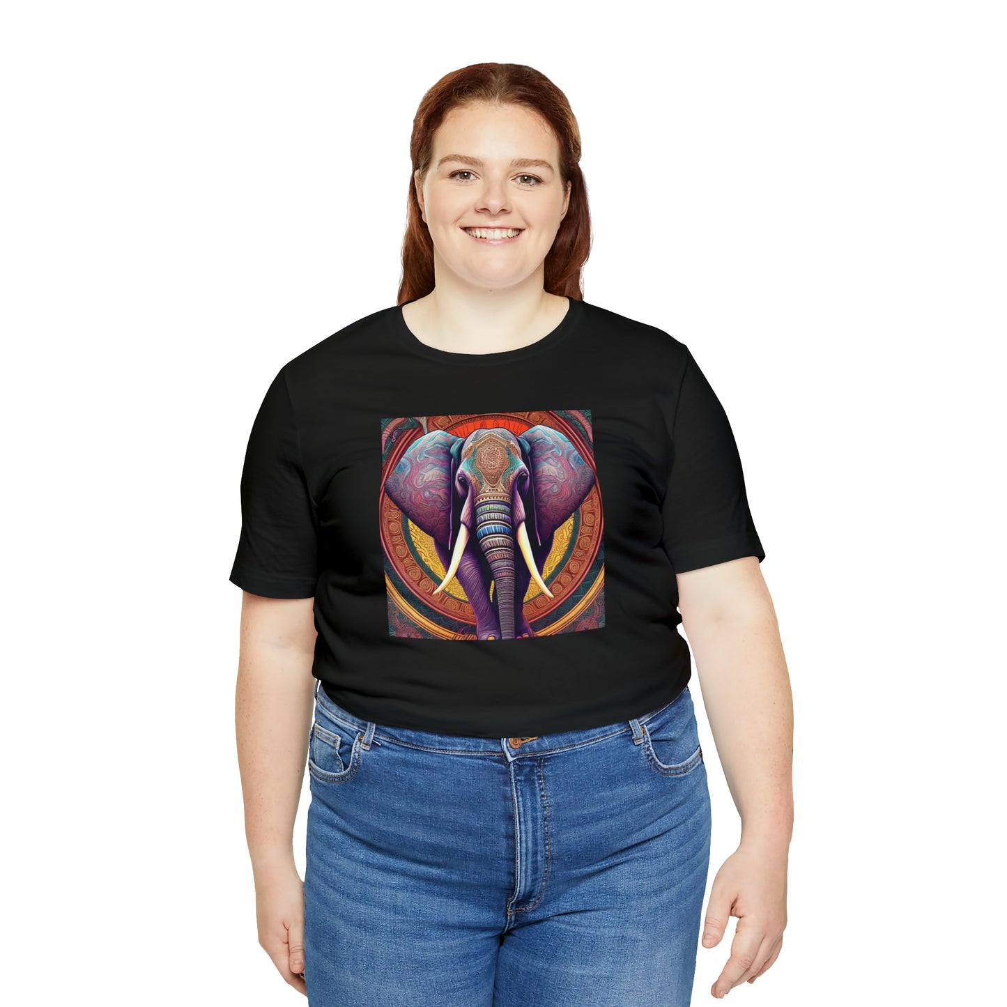 Mandala Elephant Tee