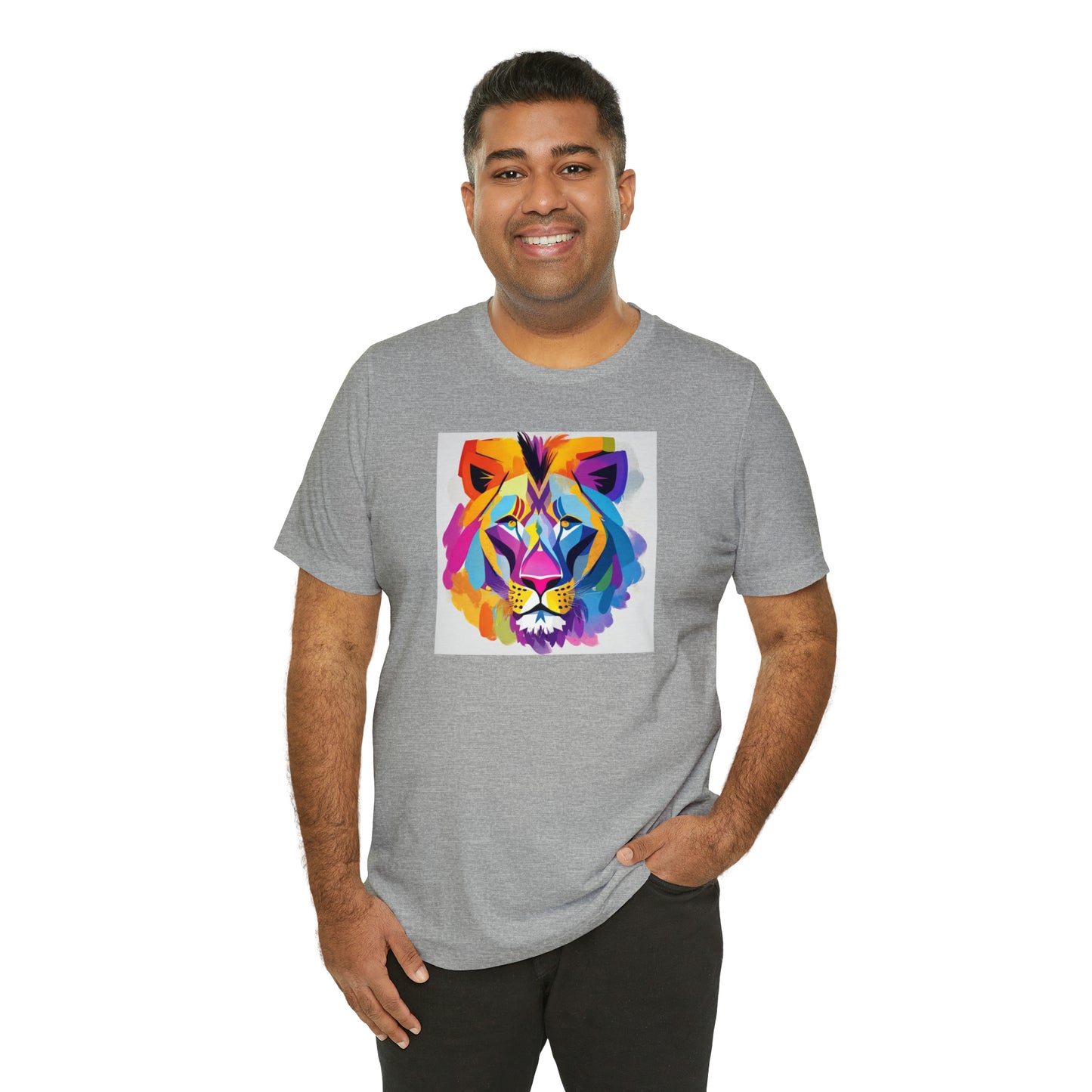 Lion Color Block Tee