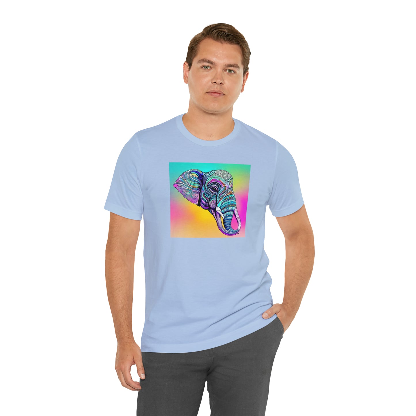Hypnotic Elephant Head Tee