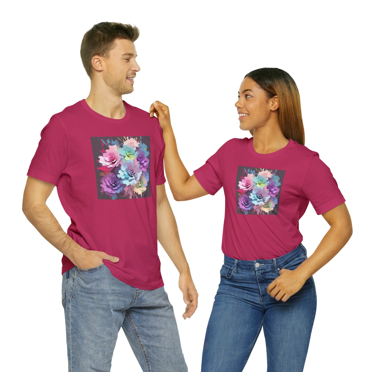 Watercolor Flowers Tee