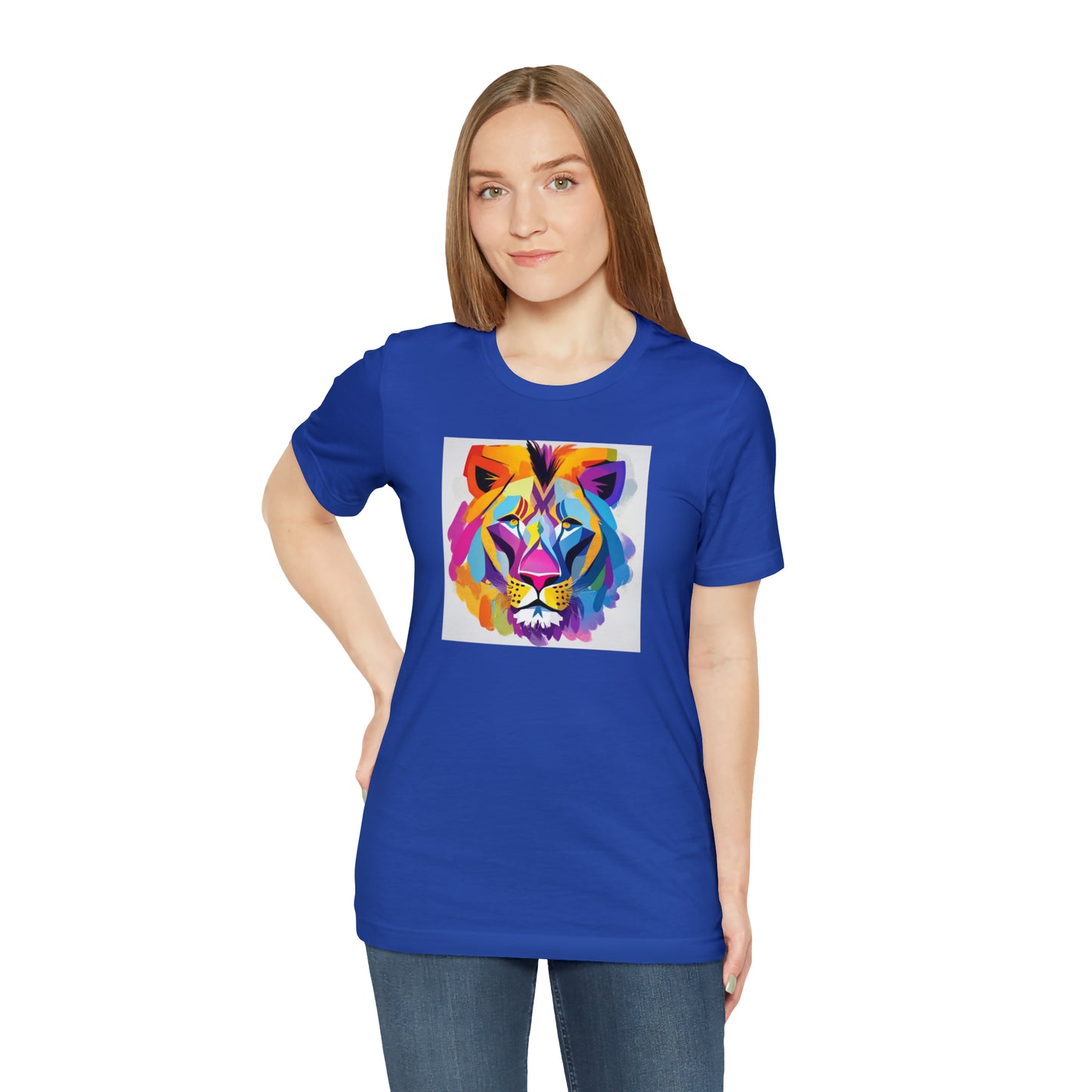 Lion Color Block Tee