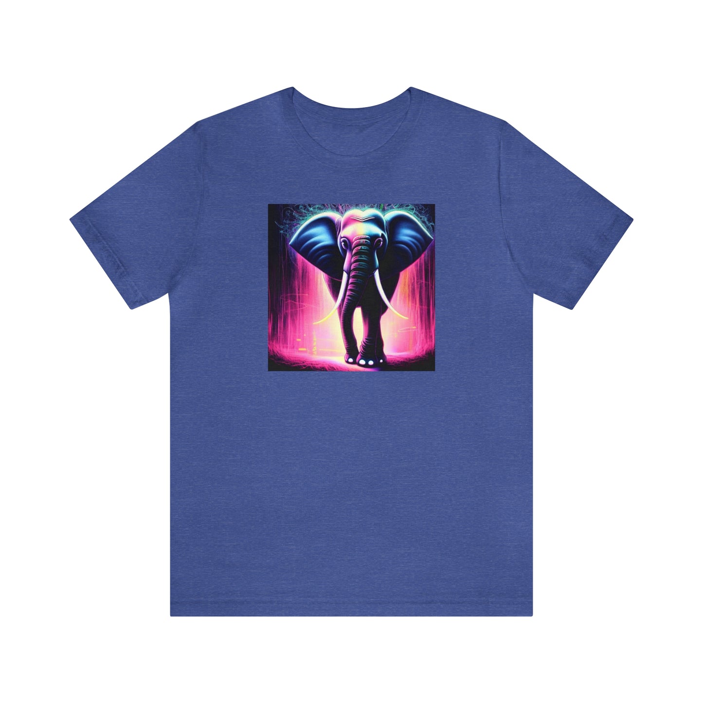 Pink Rain Elephant Tee