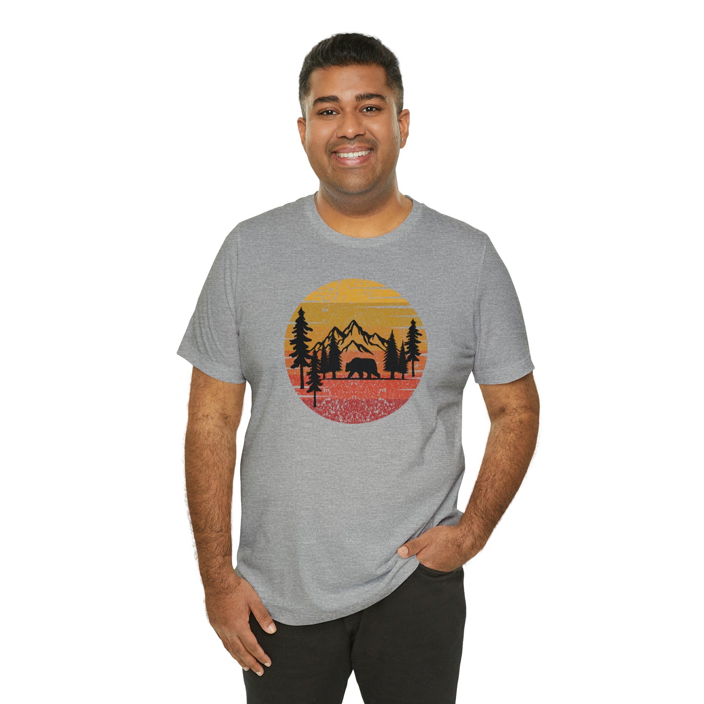 Sunset Bear Tee