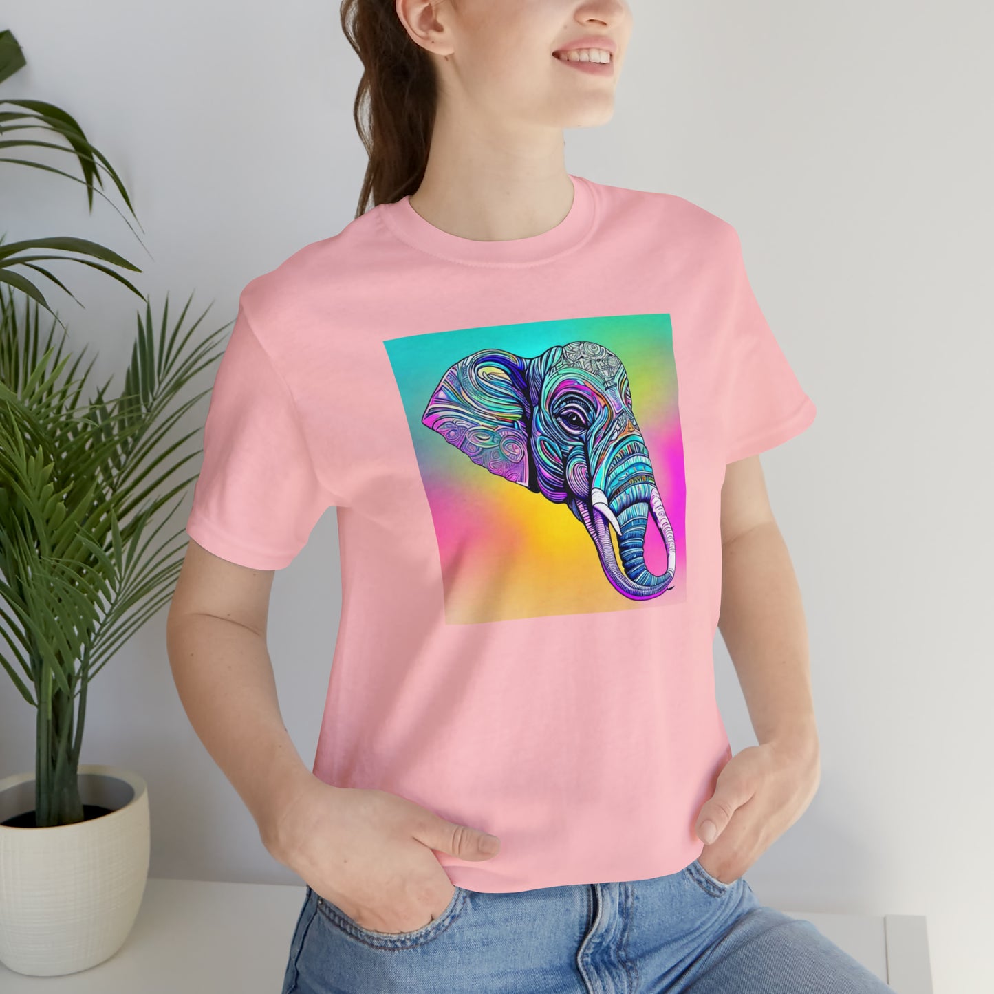 Hypnotic Elephant Head Tee