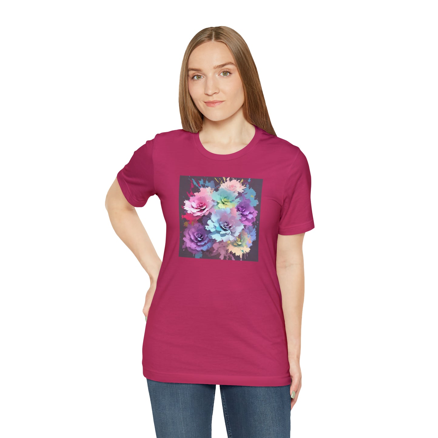 Watercolor Flowers Tee