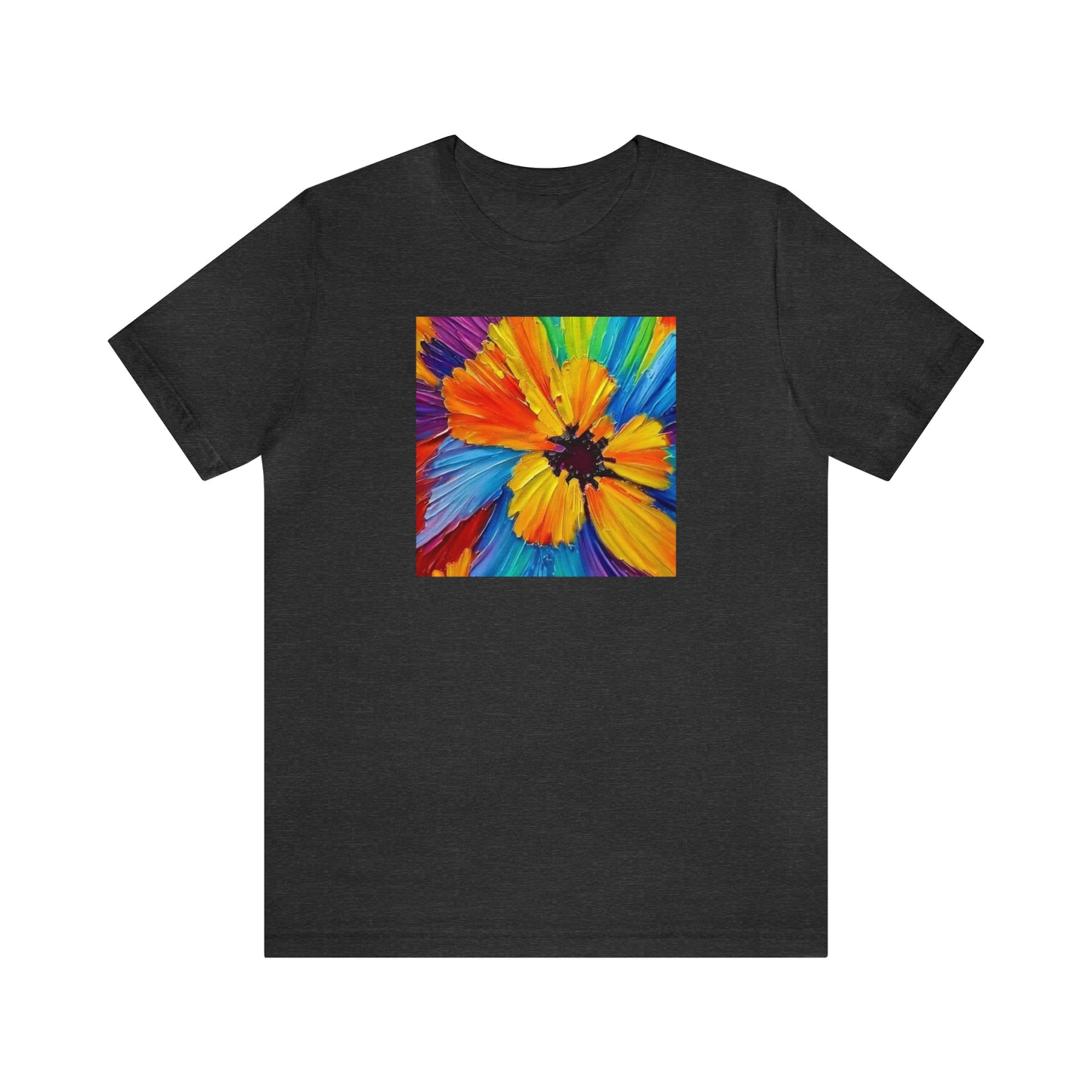 Oil Painted Flower Tee
