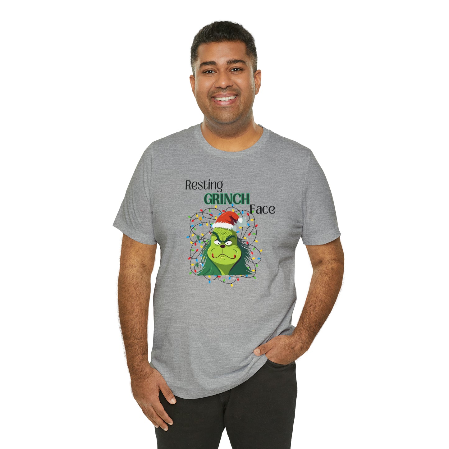 Resting Grinch Face Tee