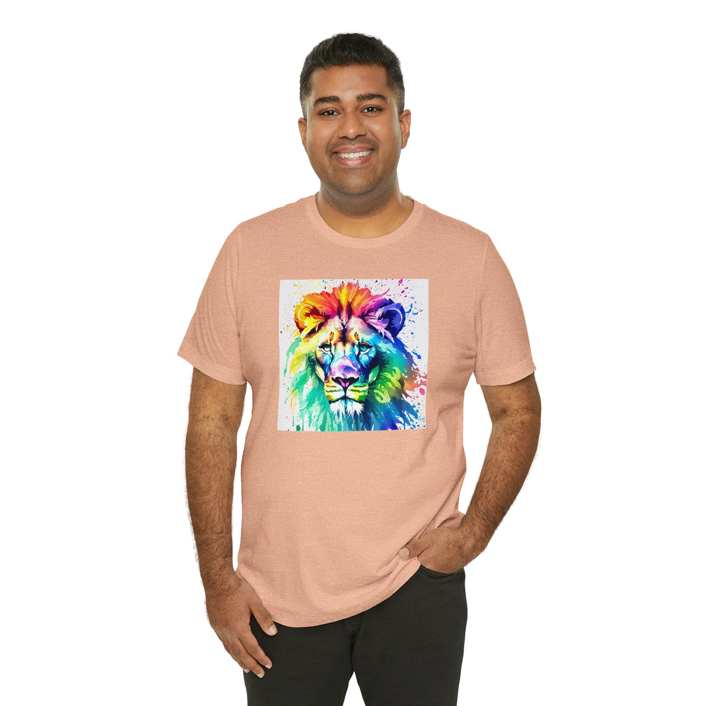 Lion Watercolor Tee