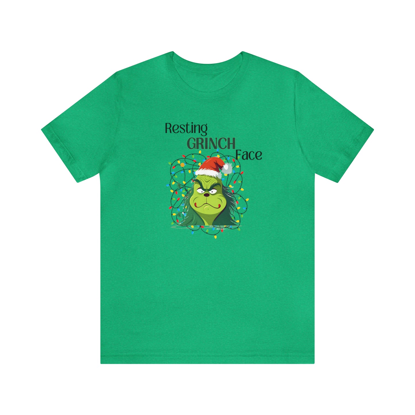 Resting Grinch Face Tee