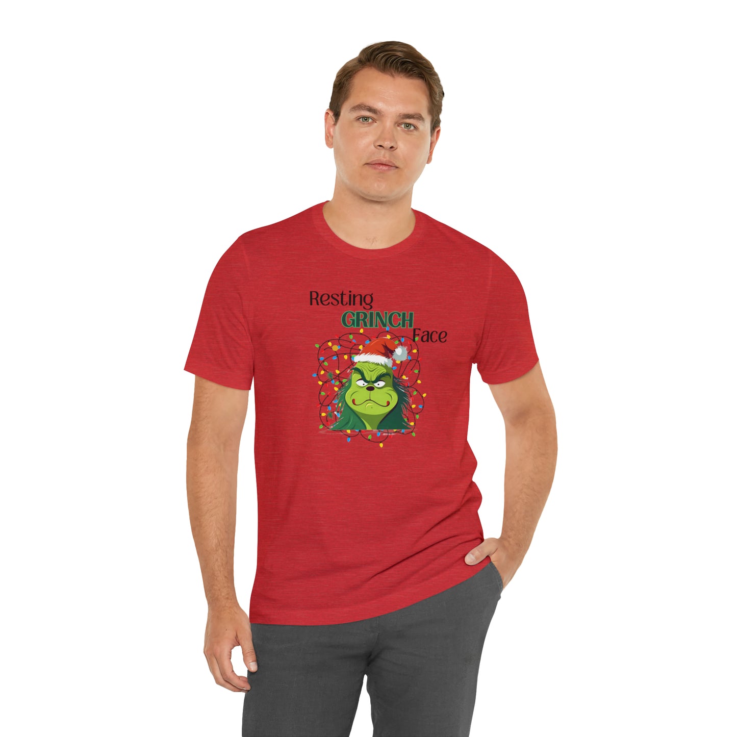 Resting Grinch Face Tee