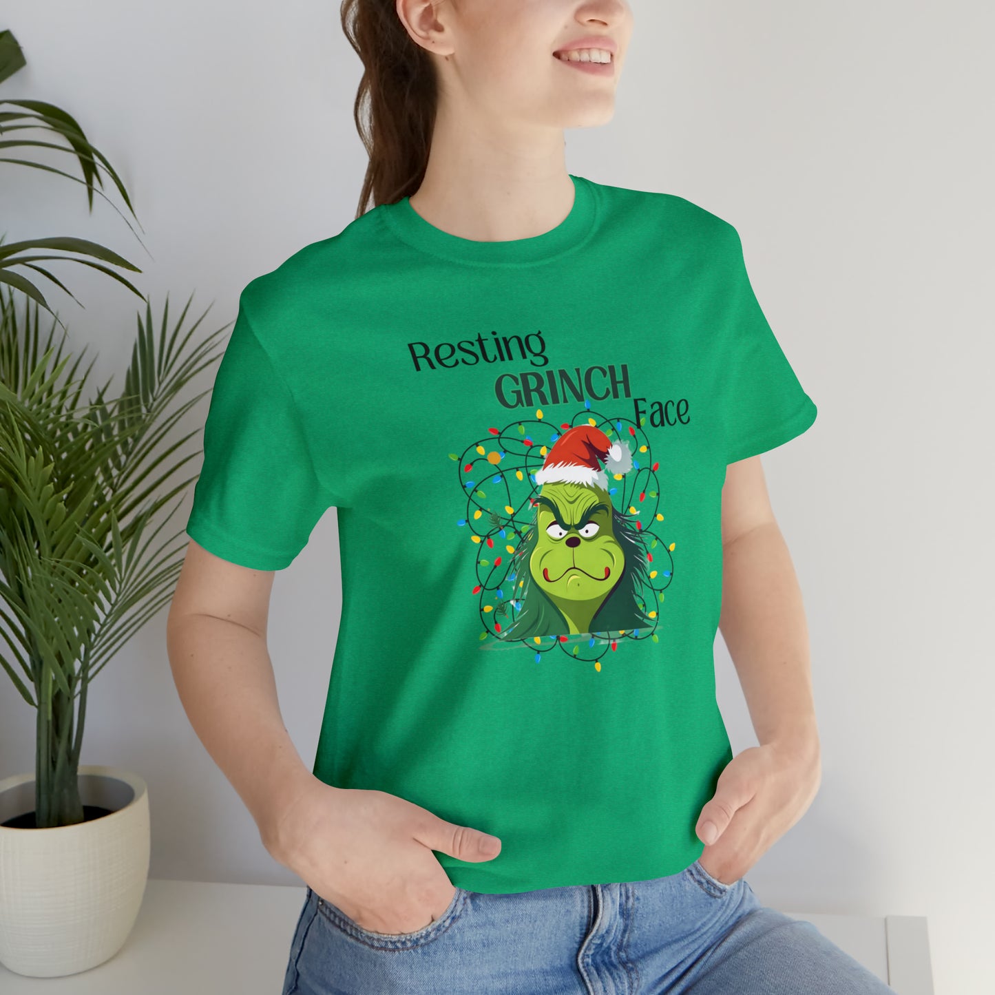 Resting Grinch Face Tee