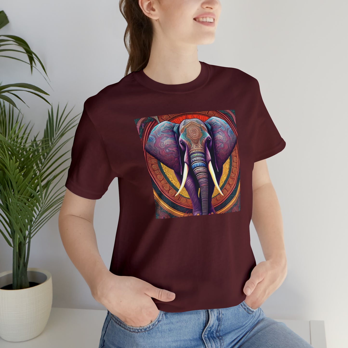 Mandala Elephant Tee