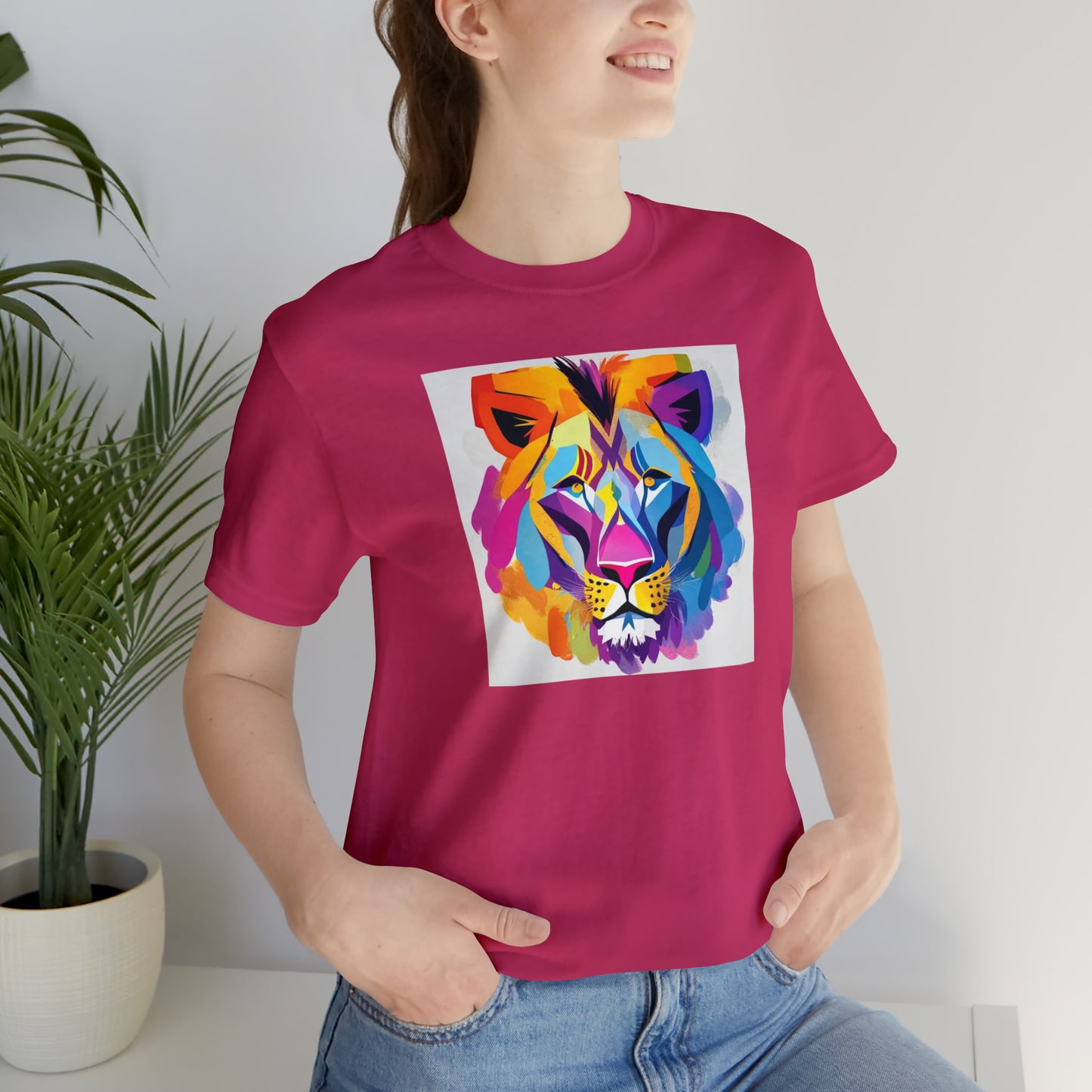 Lion Color Block Tee