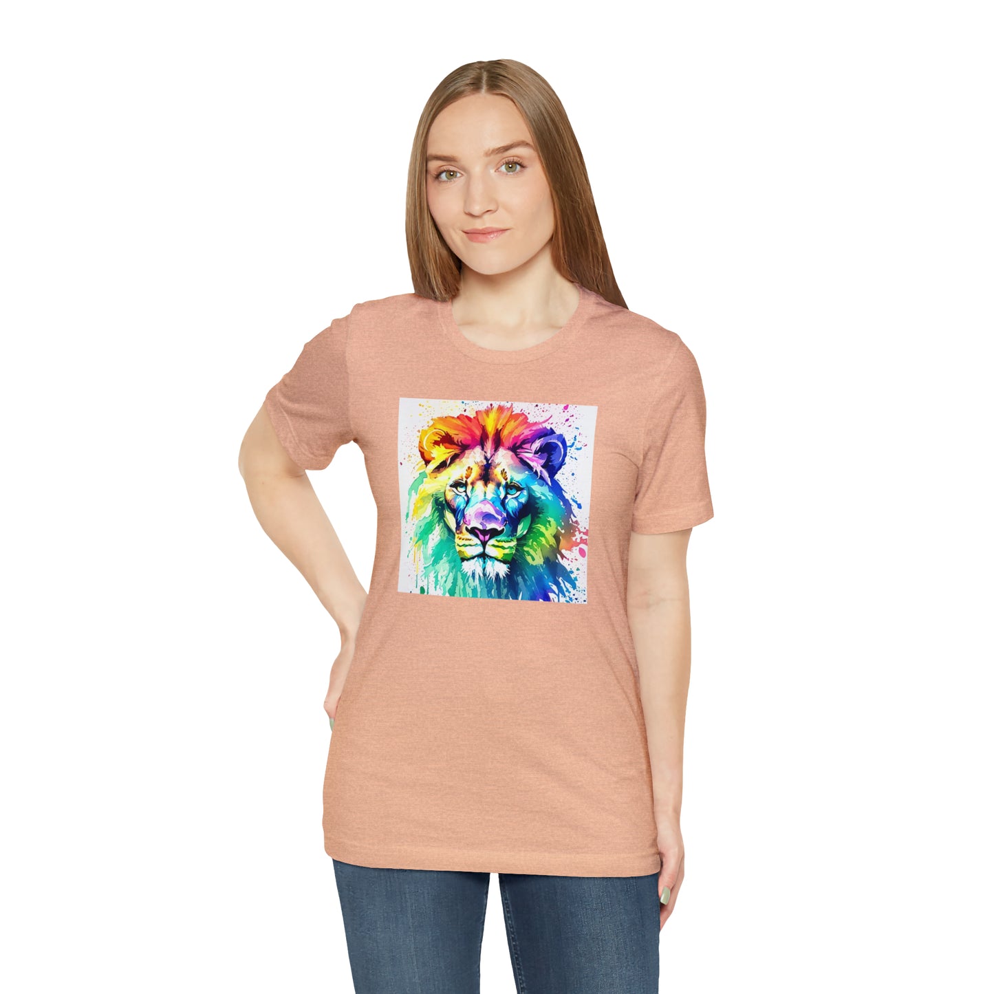 Lion Watercolor Tee