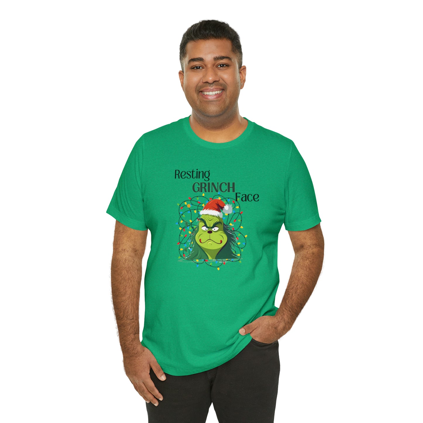 Resting Grinch Face Tee