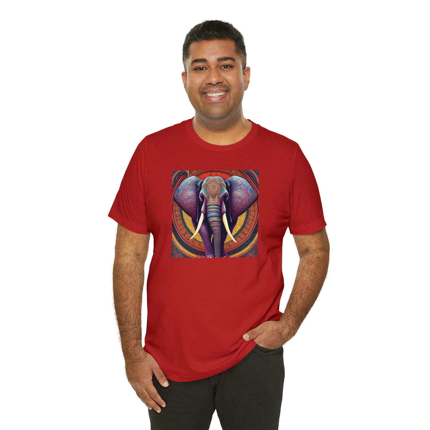 Mandala Elephant Tee