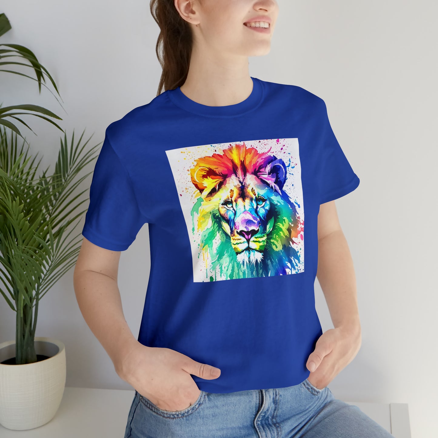 Lion Watercolor Tee