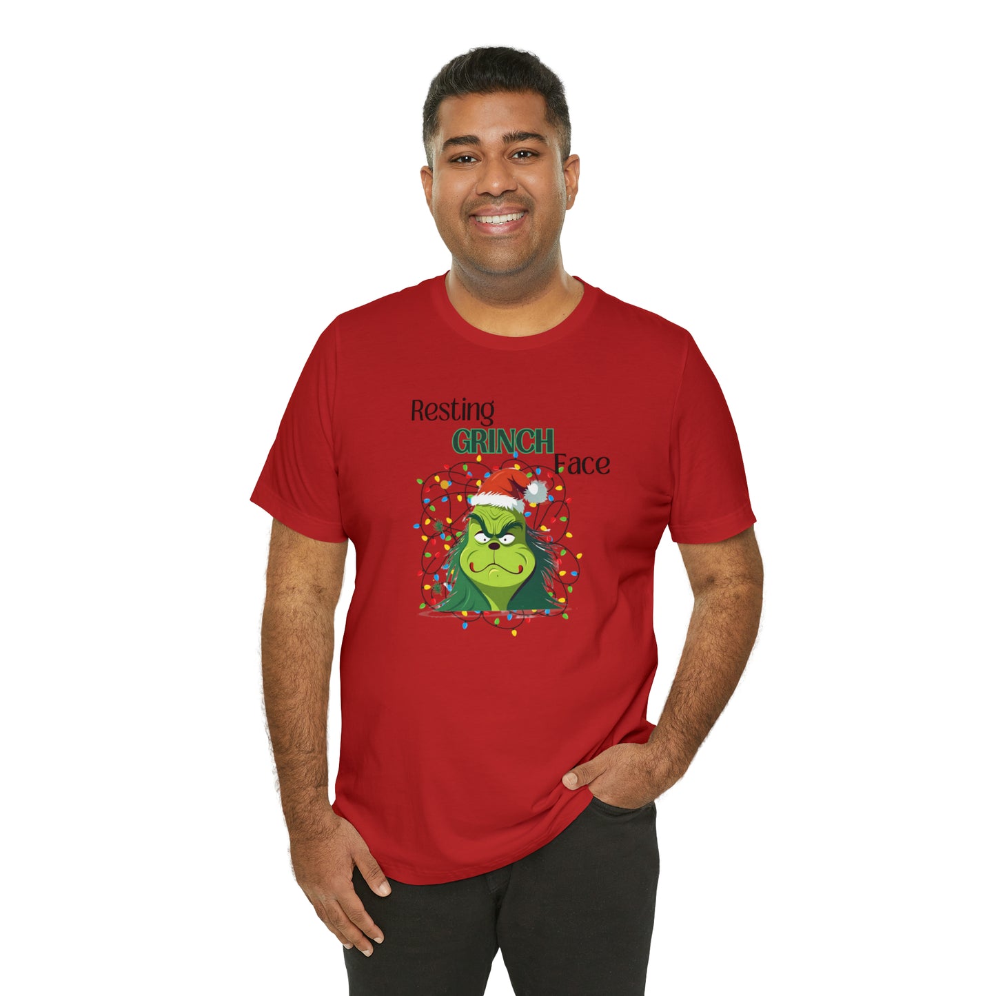 Resting Grinch Face Tee