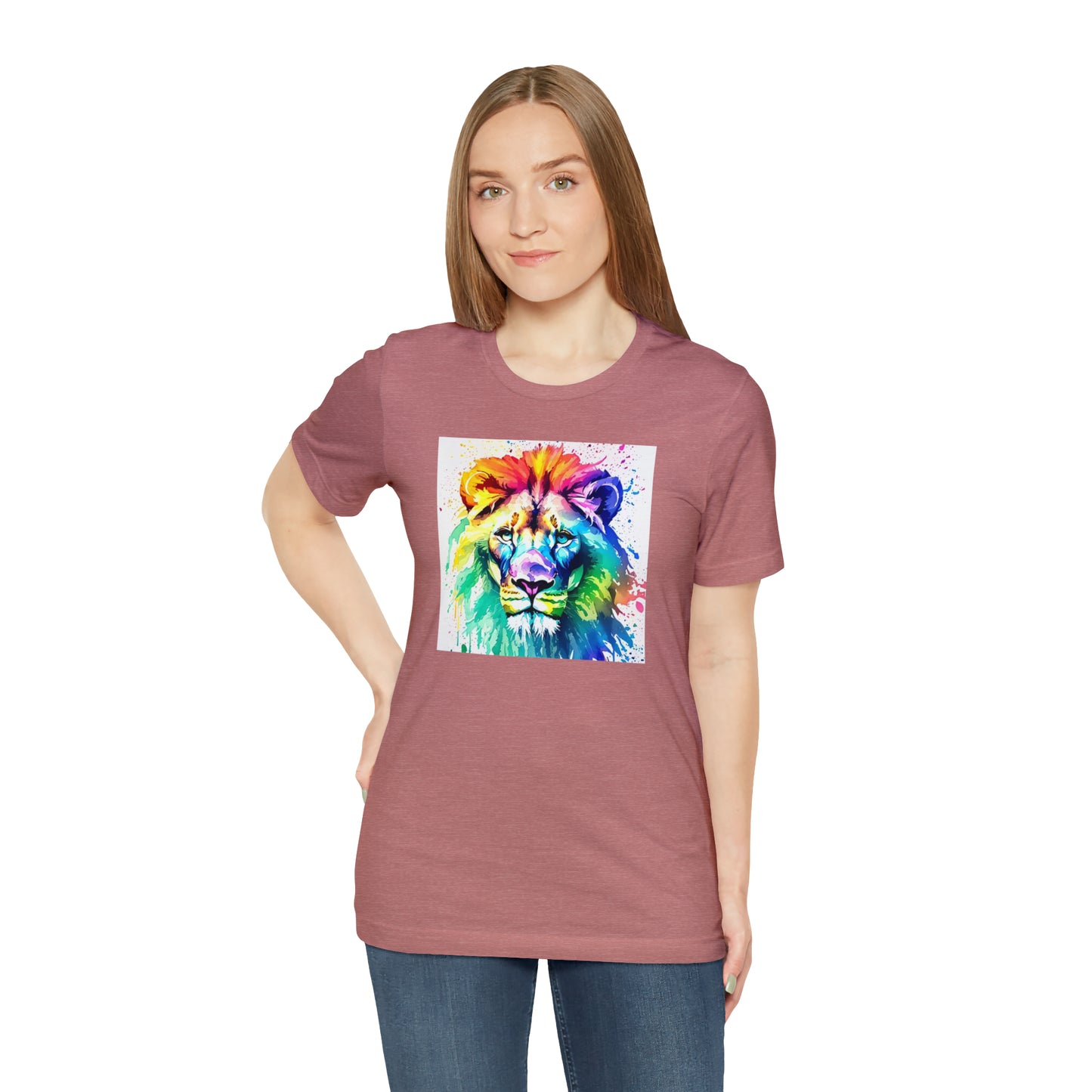 Lion Watercolor Tee