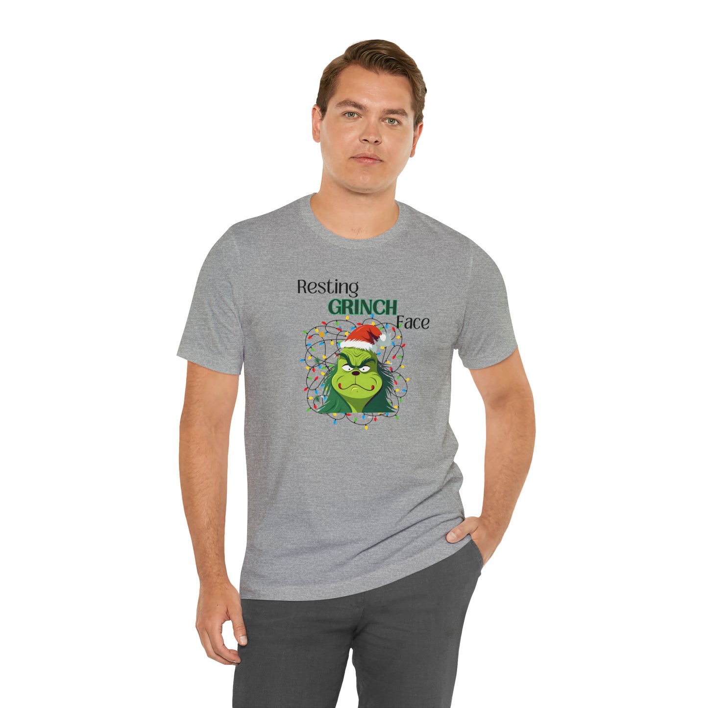 Resting Grinch Face Tee