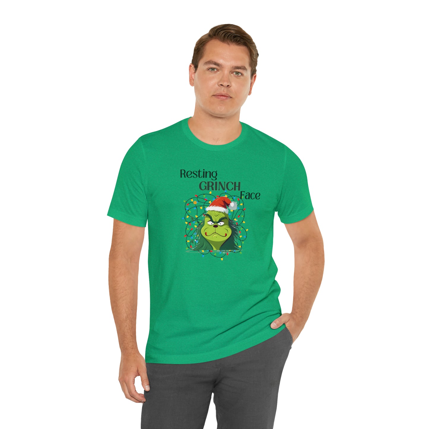 Resting Grinch Face Tee