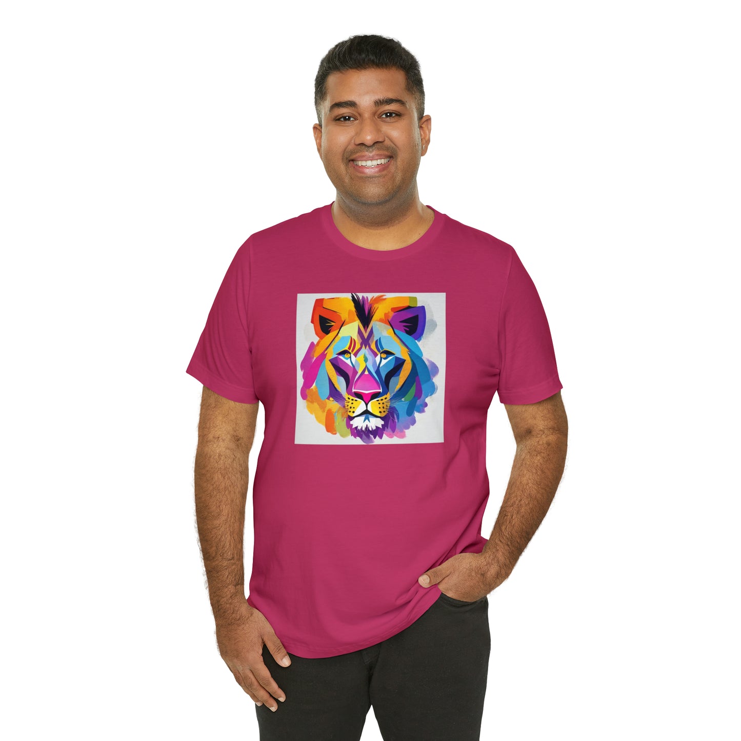 Lion Color Block Tee